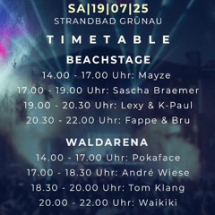 LIVE MIX Quantaloop Festival 19.07.25 Strandbad Grünau