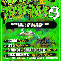 Acidulé//15 ans des Crazy Spray !