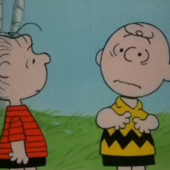 rosto de um fracassado- Charlie Brown real.