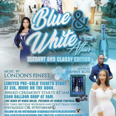 BLUE & WHITE PROMO MIX 19th YEAR ANNIVERSARY 15/10/22 DANCEHALL JUGGLING PART 2