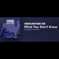 What You Don't Know · Leaf Dog