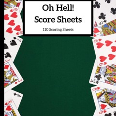 ✔PDF⚡️ Oh Hell Score Sheets for Card Game also Called Blackout, or Screw Your