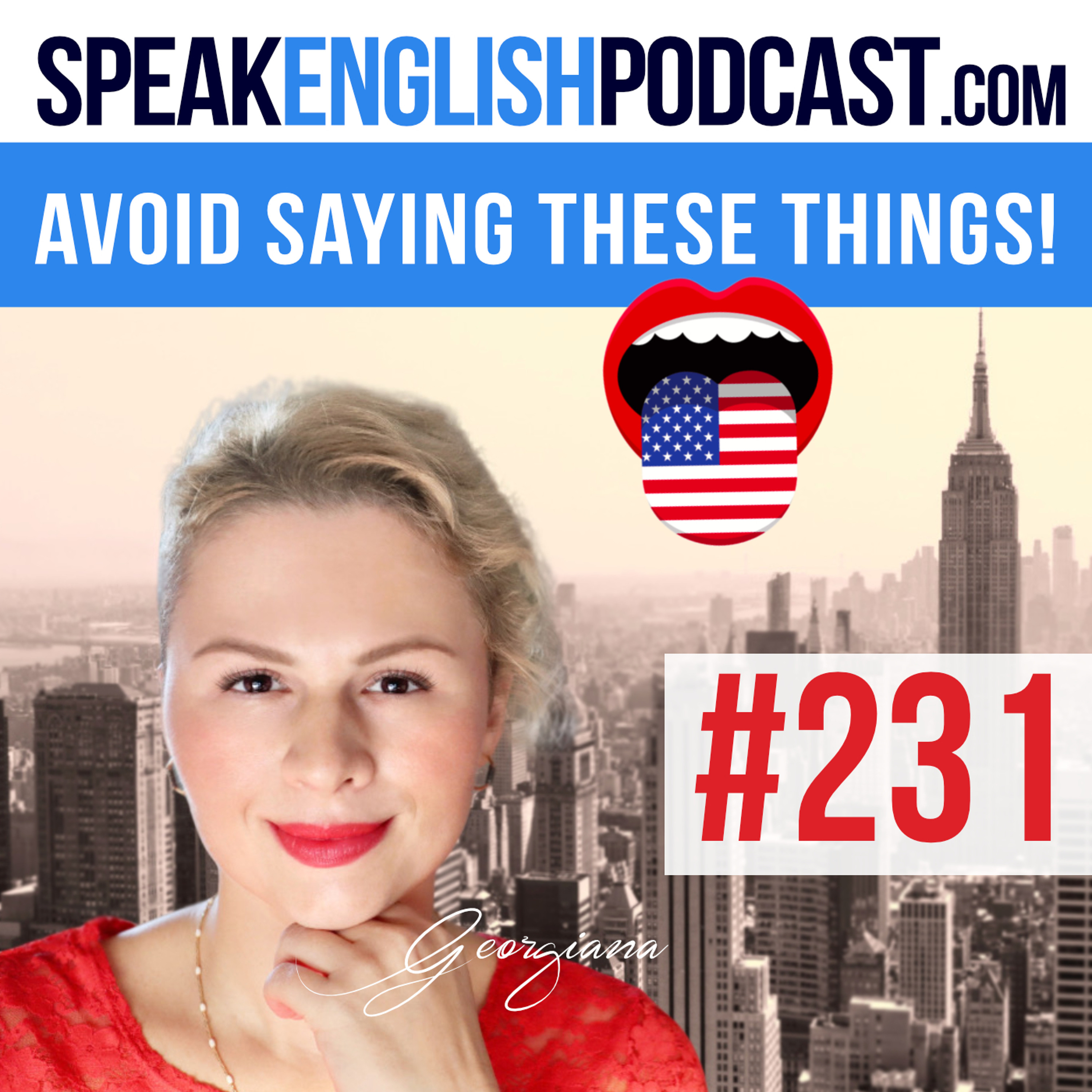 #231 Please avoid saying these things in English episode artwork