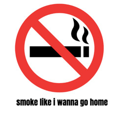 smk lik i wan go hom