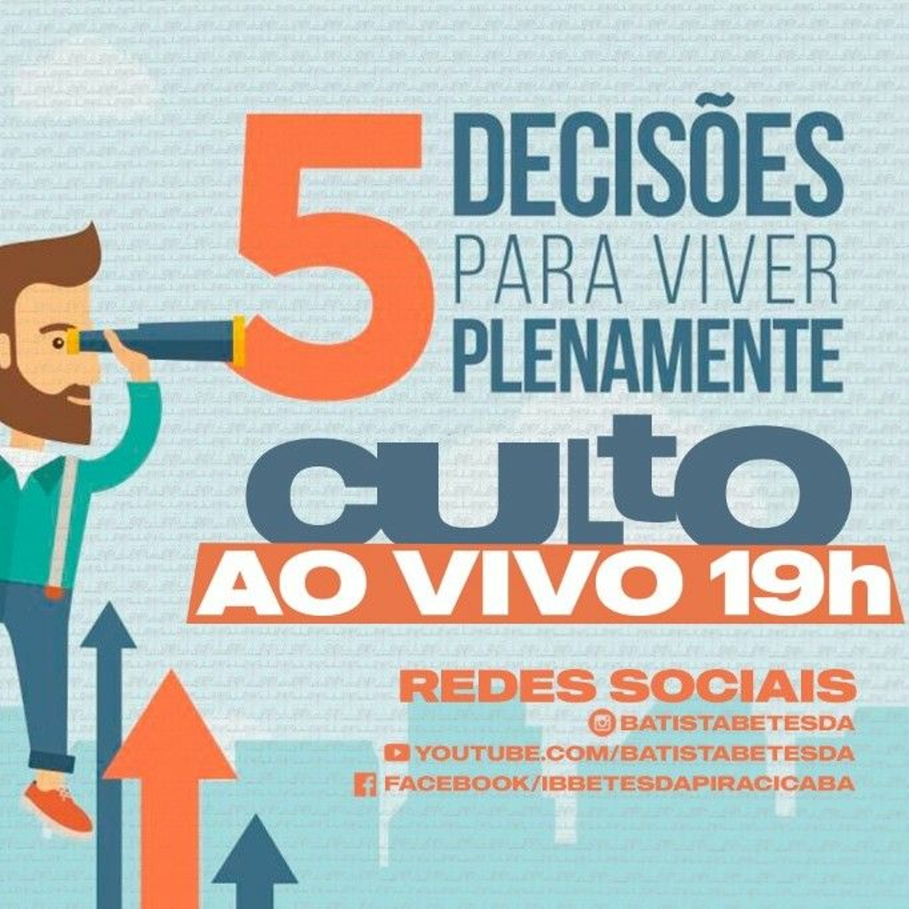 5 decisões para viver plenamente | CULTO AO VIVO (23.01) episode artwork