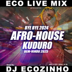 AFRO-HOUSE & KUDURO [2024 MIX] [BYE BYE 2024 BEM-VINDO 2025]