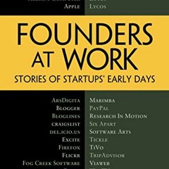 ⚡️PDF ❤️ Founders at Work: Stories of Startups' Early Days