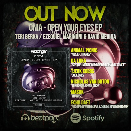 Onia - Open Your Eyes (David Medina, Ezequiel Marinoni Remix) [Rezongar Music]