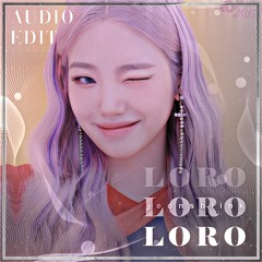 Loro - TRI.BE audio edit  [use 🎧!]