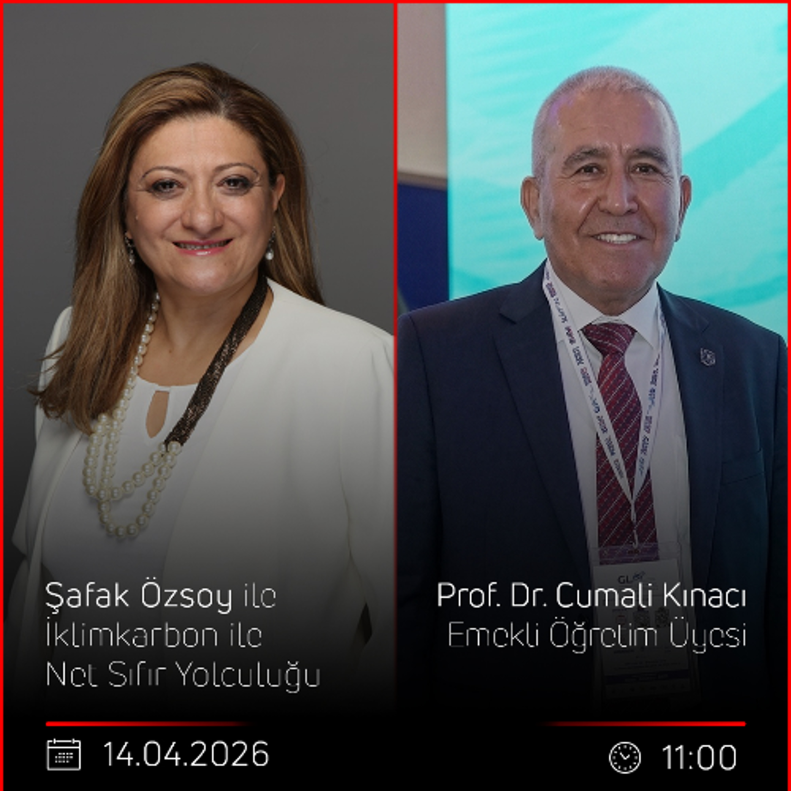 Prof. Dr. Cumalı Kınacı – Şafak Özsoy ile İklimkarbon ile Net Sıfır Yolculuğu