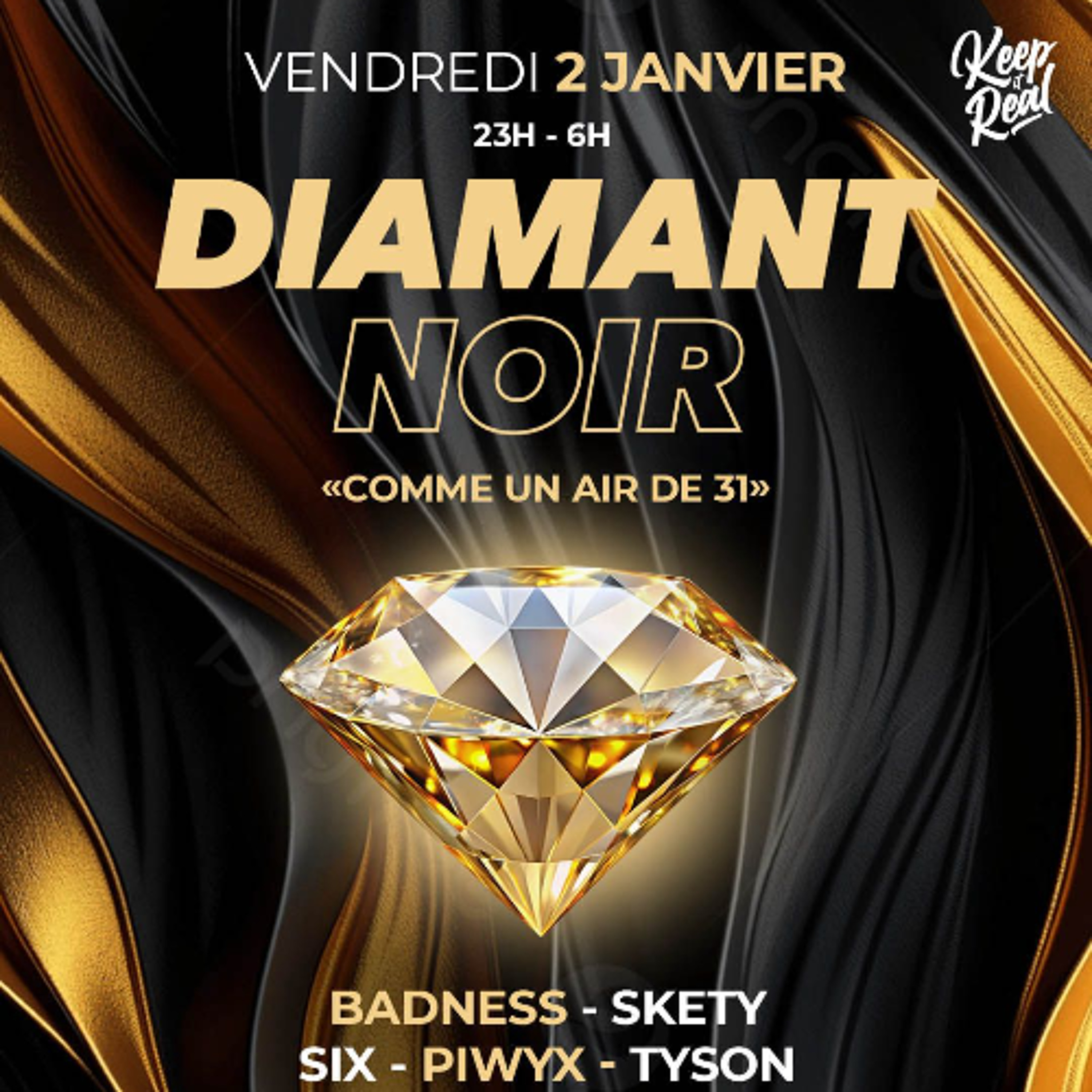 Zouk:Kompa Live:Debut Afro Dj Six-Piwyx-Badness DIAMANT NOIR episode artwork