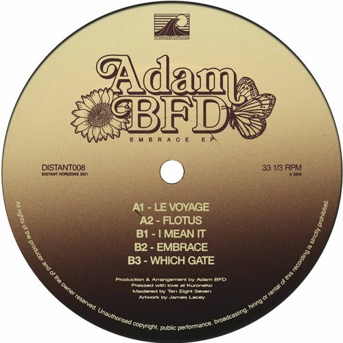 PREMIERE: Adam BFD - Flotus [DISTANT008]