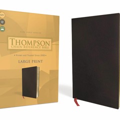 Download KJV, Thompson Chain-Reference Bible, Large Print, Bonded Leather,