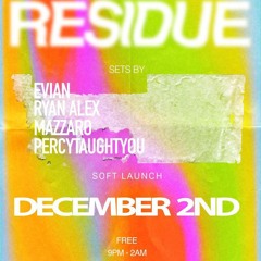 Residue Soft Launch: evian 12/02/22