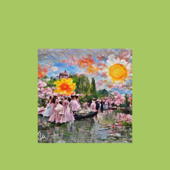 very sweet horse riding in the afternoon