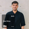 VBX #43 - Podcast by Alex Dima DJ mix artwork - Electronic music tracklist cover image