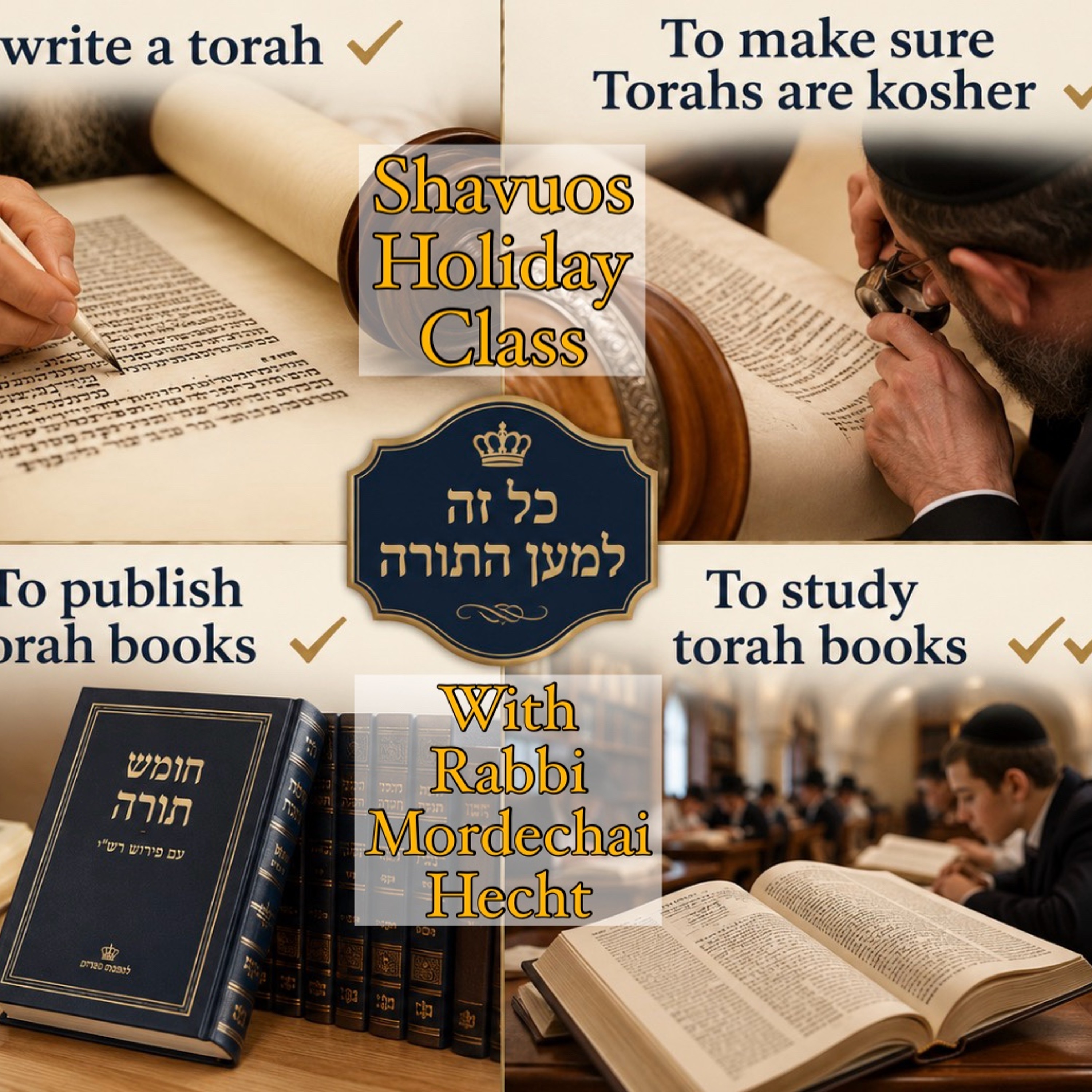 Shavuos Holiday Class.m4a episode artwork