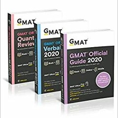 P.D.F.❤️DOWNLOAD⚡️ GMAT Official Guide 2020 Bundle 3 Books + Online Question Bank