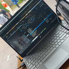 25 minuten lekker knallen op techno platen