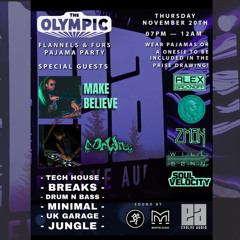 Alex Sacknoff & Soul Velocity | Evolve Audio Takeover @ The Olympic 11.20.25