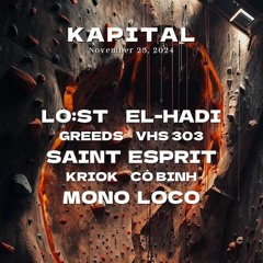 Closing set - VHS 303 (aka VERTUOZE + HCo) @Kapital - Paris