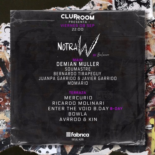 Mercurio CL - Live Set Club Room 8/09/23 Danc x Loops x NoTraw
