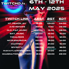 Live @ Twitch.tv/SivroTV - 05/11/2025 [Twitch DJs Organic/Melodic/Progressive Raid Train]