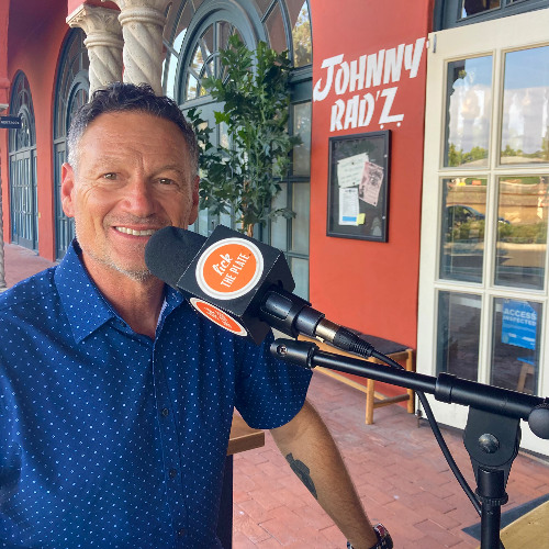Mike McGill - co owner of Johnny Rad'z Pizza and owner of McGills Skate Shop in Encinitas