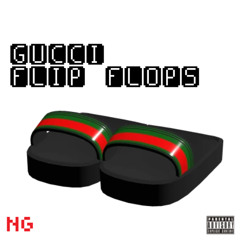 gucci flip flops + bbynoir