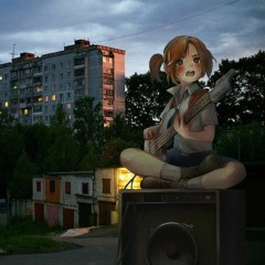 guitar and synth song