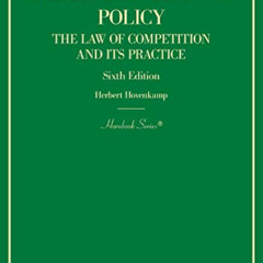 DOWNLOAD KINDLE 📁 Federal Antitrust Policy, The Law of Competition and Its Practice