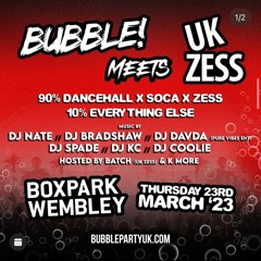 BUBBLE! Meets UK Zess (LIVE AUDIO) | MIXED BY @DJKCUK HOSTED BY @REALDJBRADSHAW
