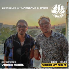piratecura w/ MARQEAUX & 3PIECE 20/03/26 [Voices Radio]