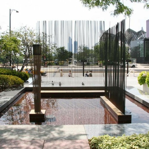 Stream Bertoia Sound Sculptures Chicago Aon Center By Emile Boudghene Listen Online For Free On Soundcloud