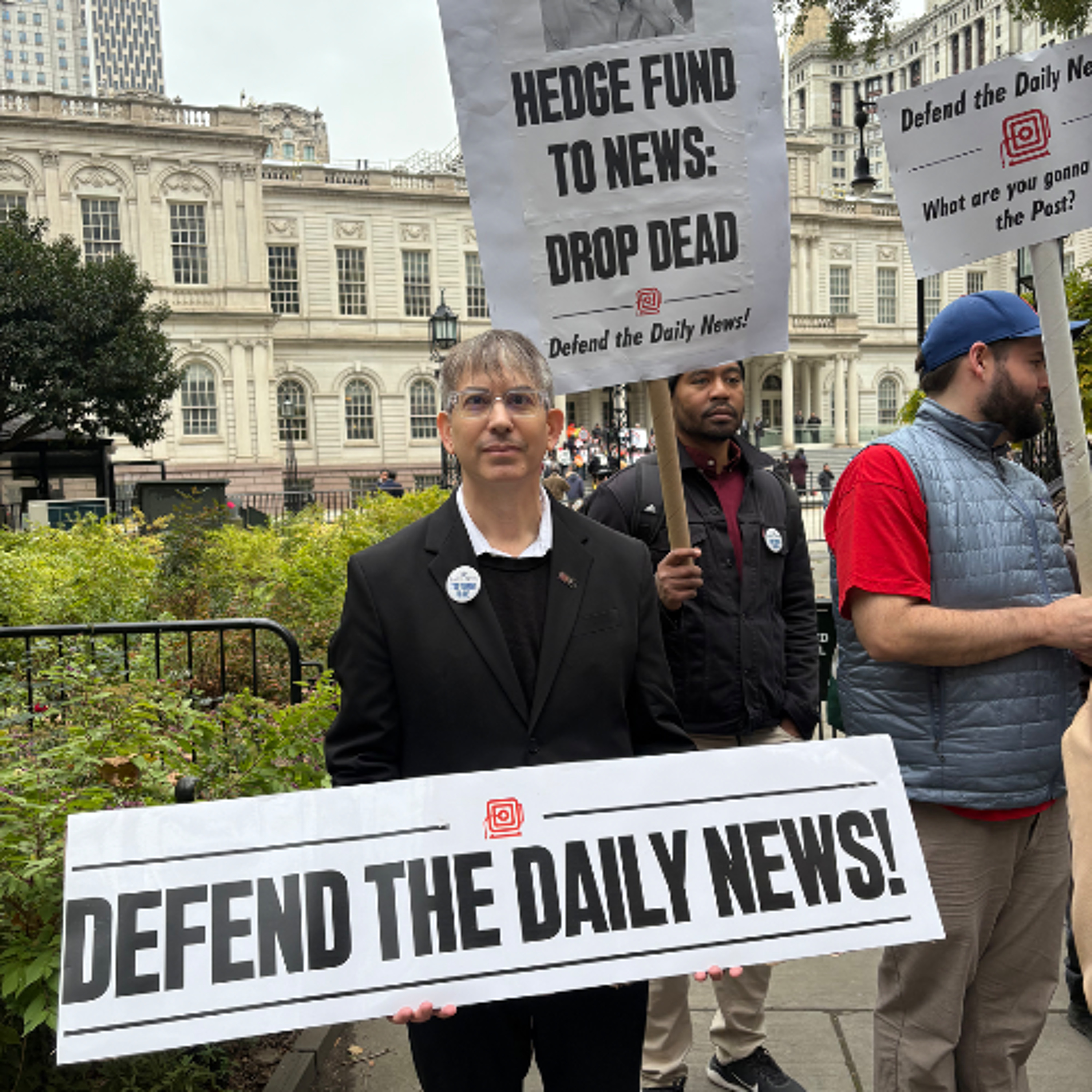 102925 Jamaica Ravaged, NY Daily News Union Rallies at City Hall, Delivery Workers & Vendors Unite episode artwork