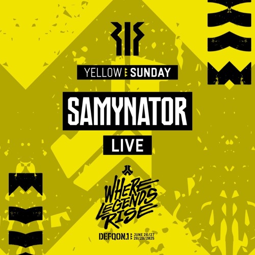 Samynator LIVE | YELLOW | Sunday | Defqon.1 2025