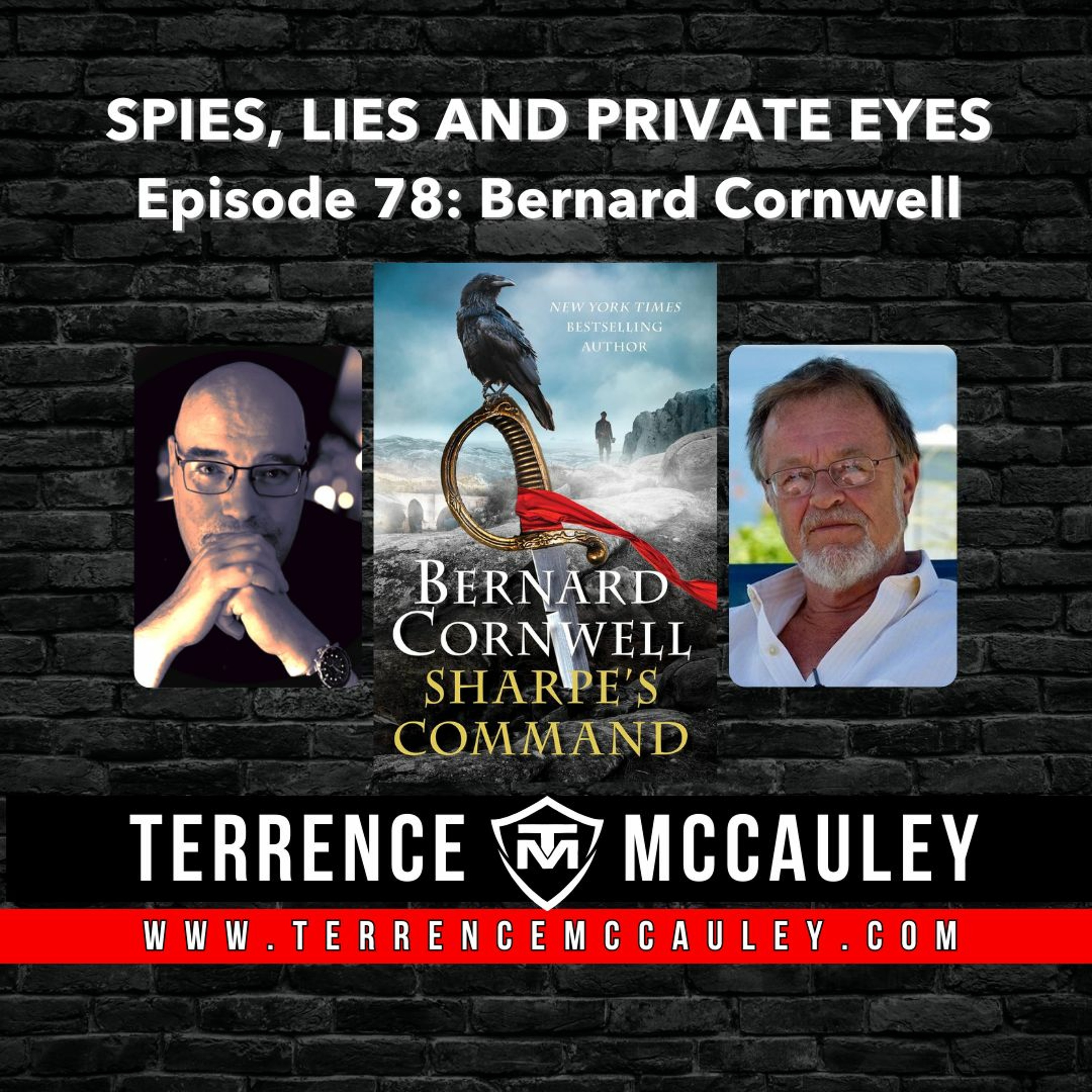 cover of episode Bernard Cornwell: Sharpe's Command, his latest sweeping historical in the Sharpe series