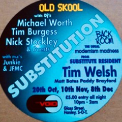Substitution at The Void - November 2001