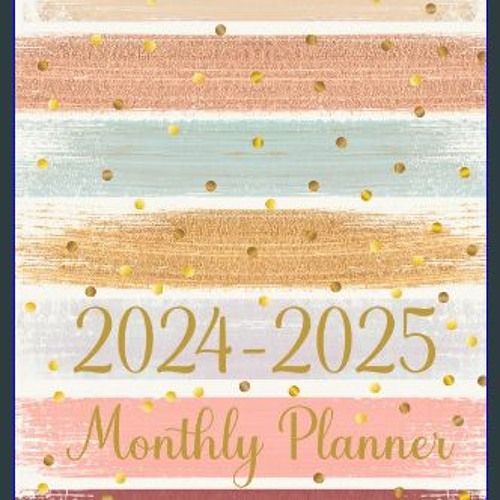 Stream {READ} 🌟 2024-2025 Monthly Planner: Two year Agenda