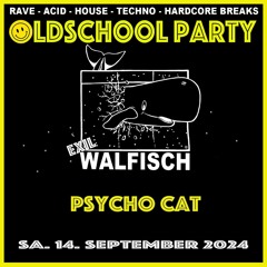 Psycho Cat live at Walfisch Oldschool Party Berlin 14.09.2024