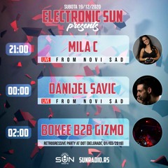 Live from Novi Sad at SUN radio (Electronic Sun) (19.12.2020.)
