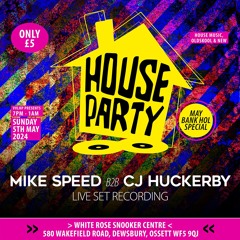 Mike Speed B2B CJ Huckerby | VVLHP | 050524 | White Rose Snooker Club | Ossett | Live Recording