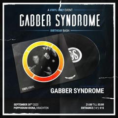 Gabber Syndrome - Birthday Bash 2023 Promomix (Vinyl)