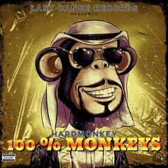 HARD MONKEY - 100x100 MONKEYS