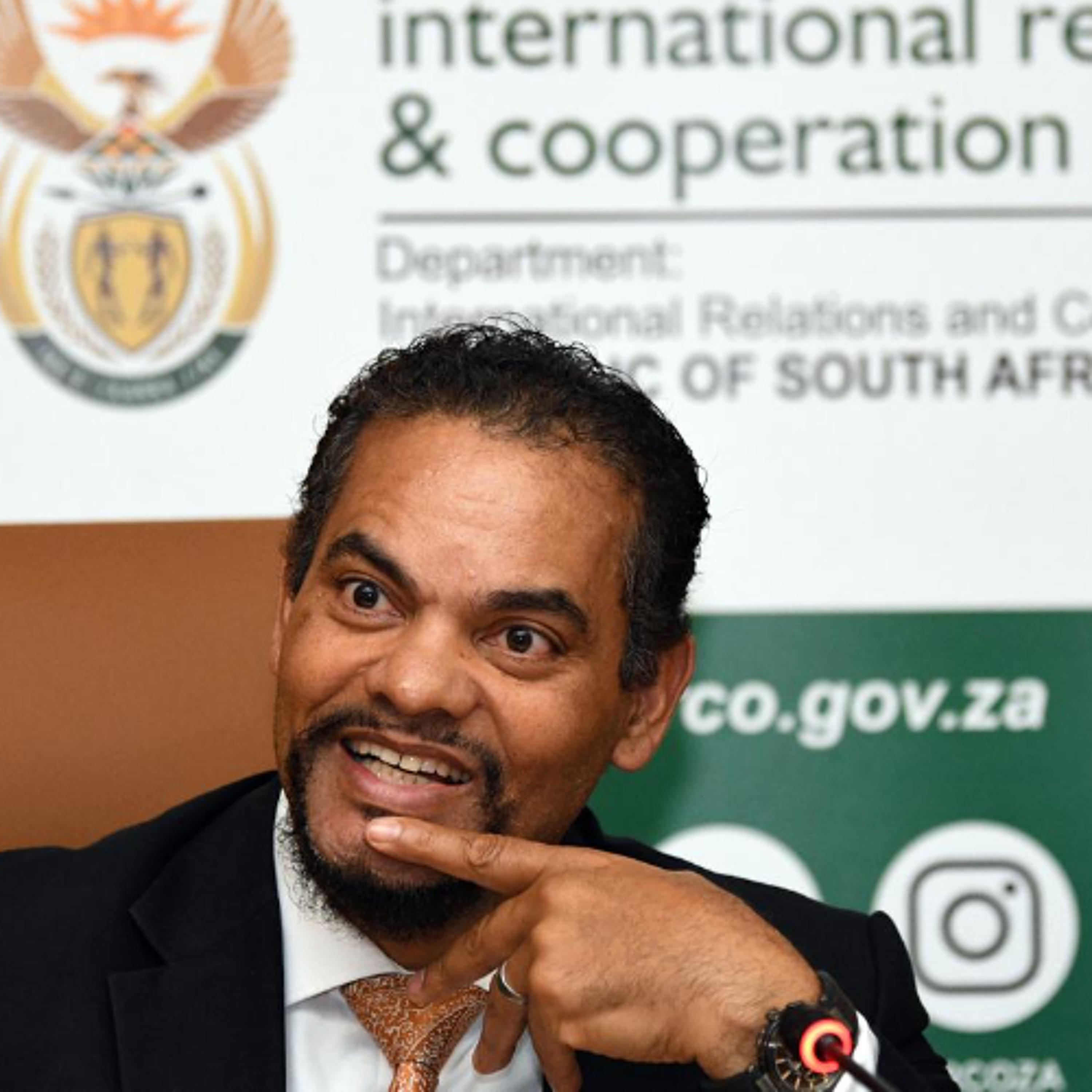 Deputy Minister of International Relations and Cooperation, Mr Alvin Botes.
