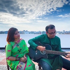 Pakhira Chay Akasher Neel cover by Sabrina and Fahad