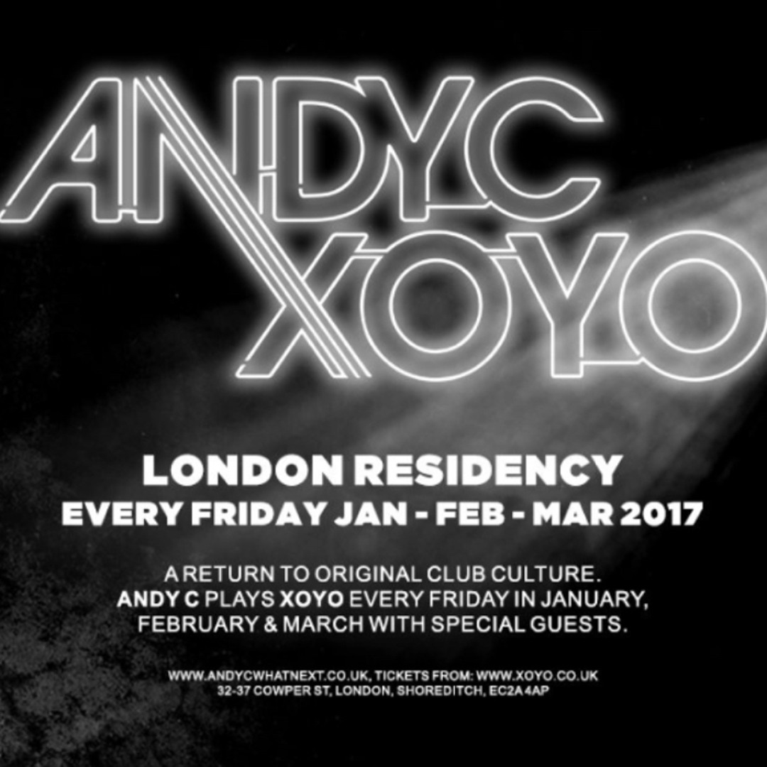 Andy C @ XOYO 'Back to the End' on 3 February 2017
