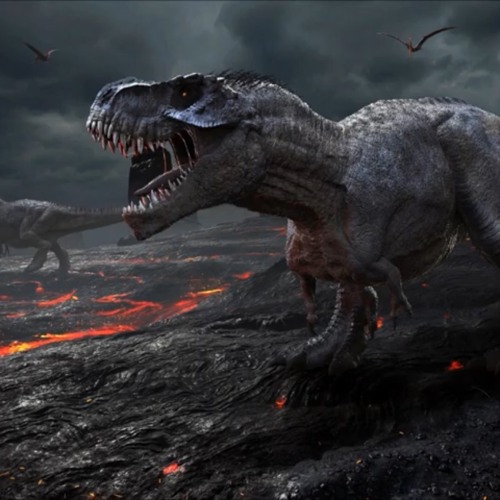 Really Slow Motion & Giant Apes- Swirling Dinosaurs