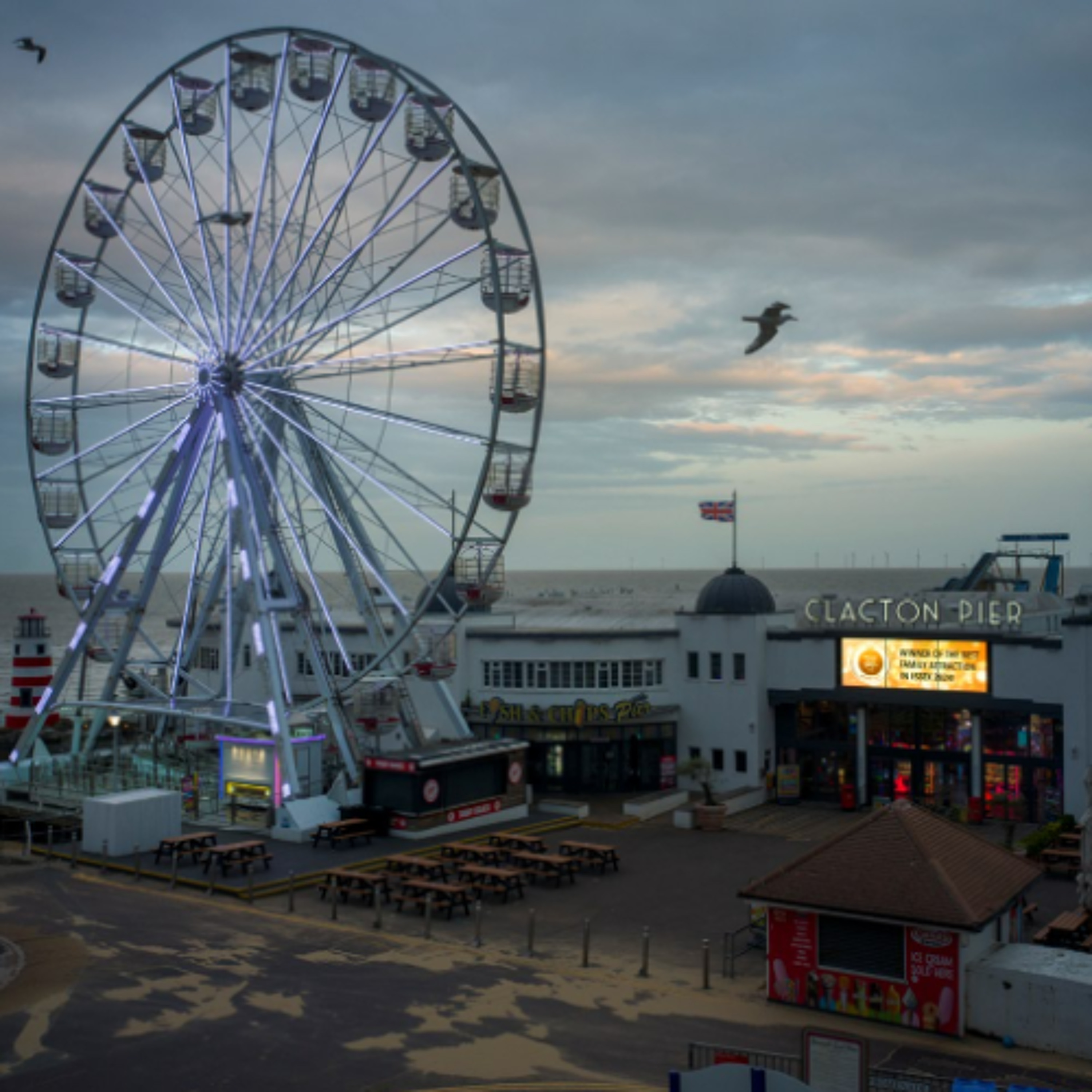 Clacton pier episode artwork