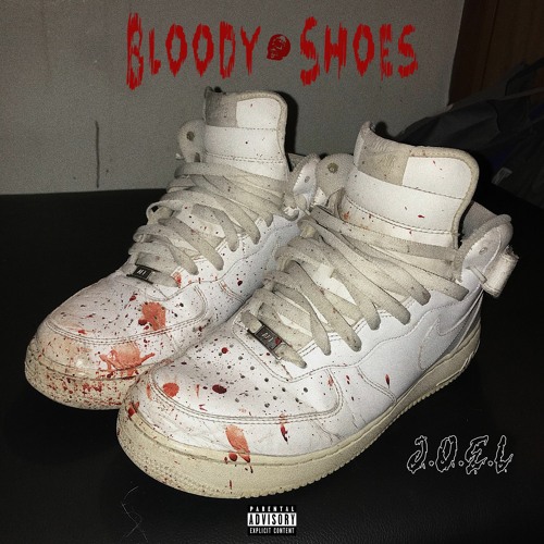 shoes made with blood